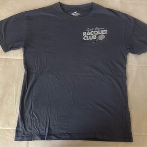 Hollister Woman’s Navy Racquet Club Graphic Tee